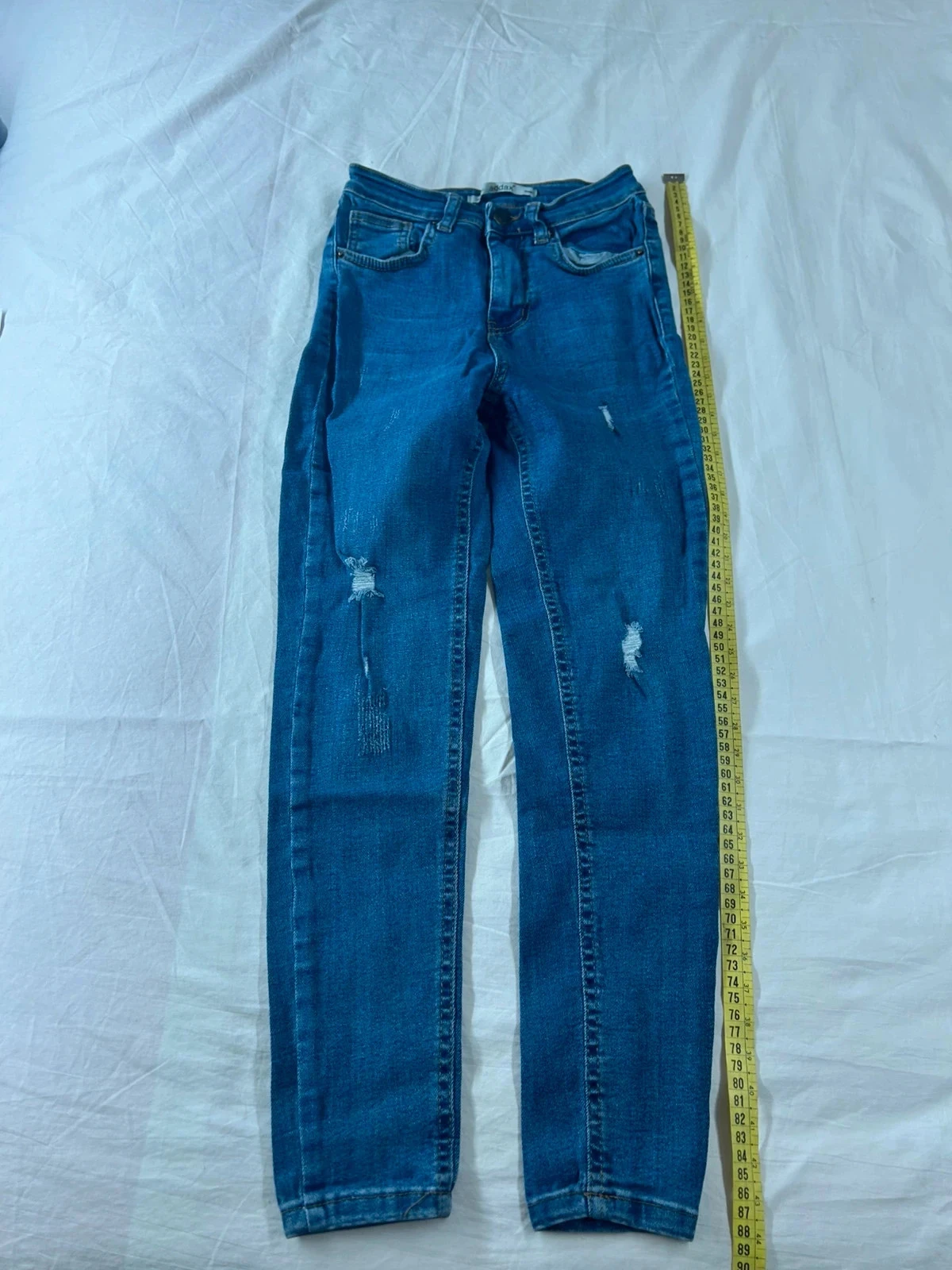 Jean addax bleu marine skinny